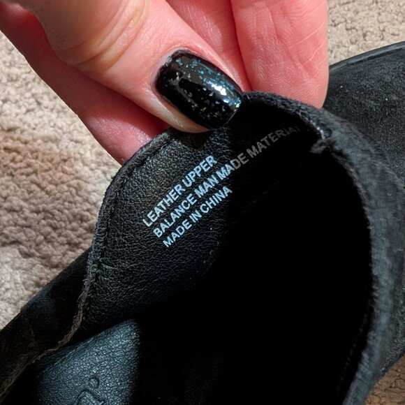 Born Black Suede Ankle Boots - Picture 9 of 10